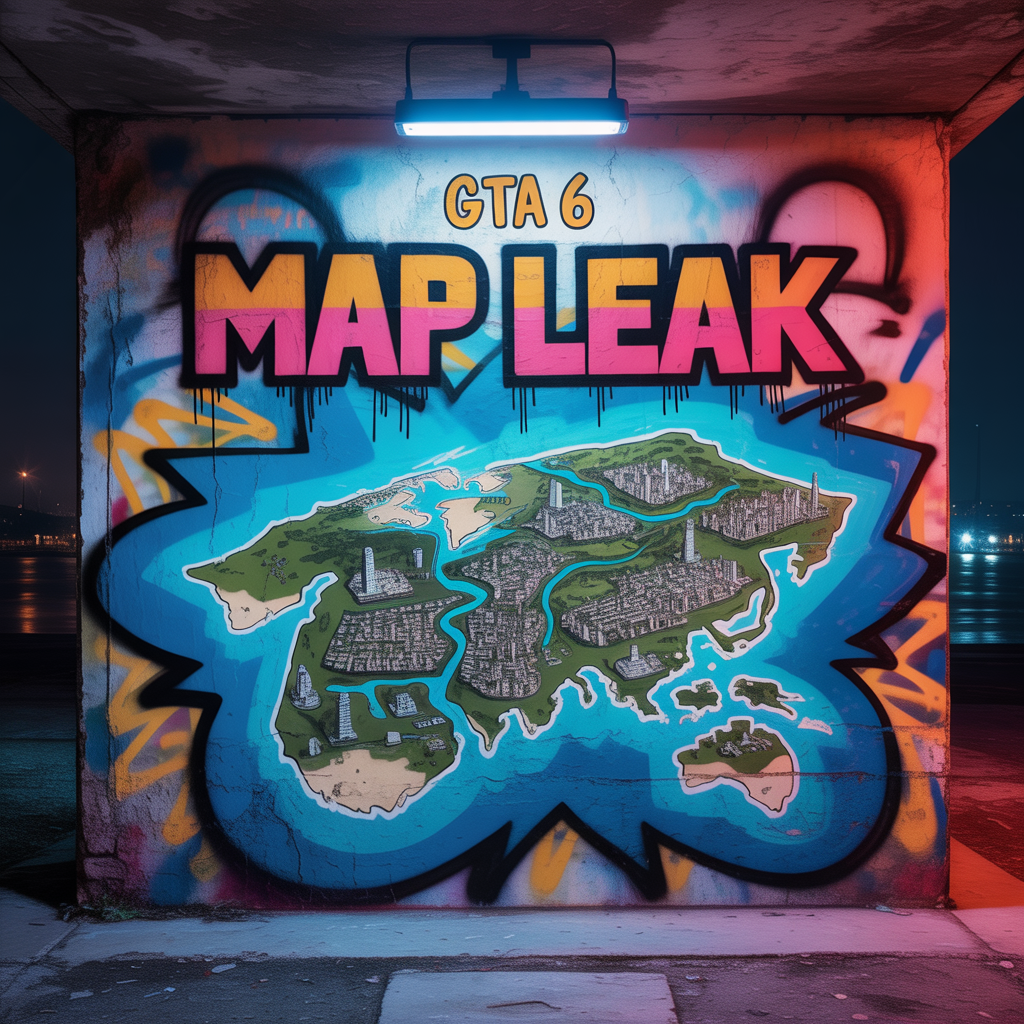 "Leaked GTA 6 map showing rumored Vice City expansion" "GTA 6 leaked world map with cities and islands" "Rockstar GTA 6 map leak screenshot" "Grand Theft Auto 6 leaked map concept" "Detailed GTA 6 leak of Vice City locations" "GTA 6 map leak rumored game areas and regions" "Leaked GTA 6 island expansion screenshot" "GTA 6 leak showing Vice City map layout"