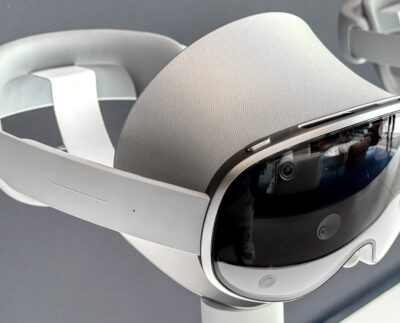 Front view of the Samsung Galaxy XR headset showcasing its futuristic design and high-resolution display. The Google ARCore integration brings enhanced augmented reality features to the Samsung Galaxy XR headset Gaming on the Samsung Galaxy XR headset, providing an immersive experience with augmented and virtual reality Virtual business meeting using the Samsung Galaxy XR headset, demonstrating its productivity applications