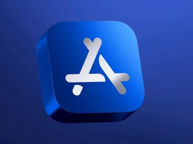 Google Play Store app interface showing AI-powered review summary and filters. Google Play Store review section displaying AI-powered filter chips for features, performance, and stability.