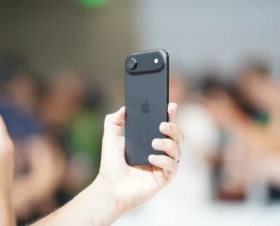 Leaked render of iPhone Air 2 showing dual 48MP rear cameras and sleek design.